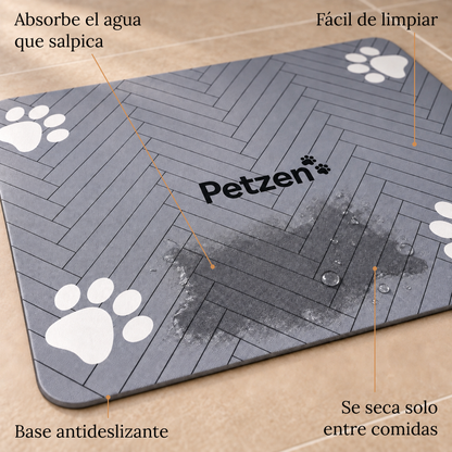 Mat Absorbente — Adiós a los Charcos Bajo el Plato